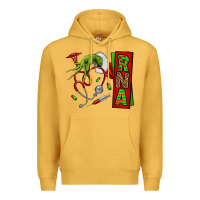 Mustard Christmas Character Premium Hoodie - NancyCooperArtShop