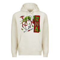 Oatmeal Heather Christmas Character Premium Hoodie - NancyCooperArtShop