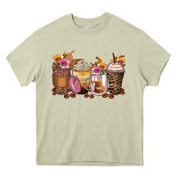 Mossy leopard rose glitter flowers coffee cups Heavy Core Tee - Zillion Design Studio