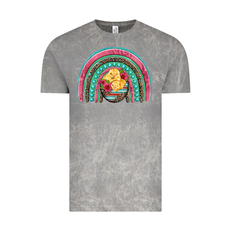 Hatched Egg Easter Chicks Rainbow Vintage Tee by Artiststas | Teevron