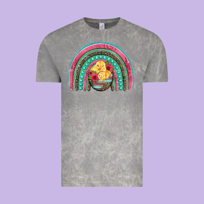 Hatched Egg Easter Chicks Rainbow Vintage Tee Designed By Artiststas