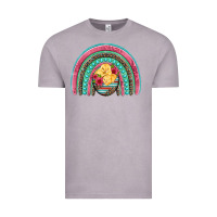 Vintage Zinc hatched egg easter chicks rainbow Vintage Tee - Artiststas