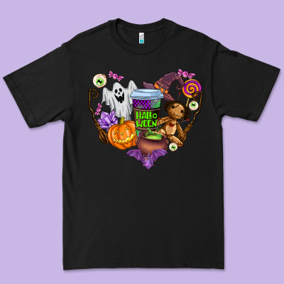Halloween Premium Tee Designed By Adodesignshop