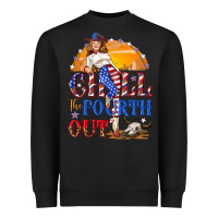 Black Chill the fourth out 4th of july Heavyweight Sweatshirt - NancyCooperArtShop