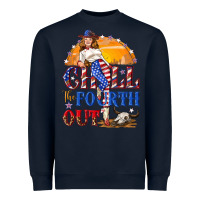 Navy Chill the fourth out 4th of july Heavyweight Sweatshirt - NancyCooperArtShop