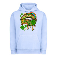 Pigment Grape Ice St. Patrick's Day lips Urban Hoodie - HowdyJamesFarm