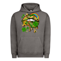 Pigment Tornado St. Patrick's Day lips Urban Hoodie - HowdyJamesFarm