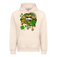 Sandshell St. Patrick's Day lips Urban Hoodie - HowdyJamesFarm