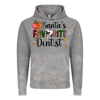 Cloud Rock santa's favorite dentist Vintage Hoodie - AdoDesignShop