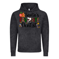 Vintage Black santa's favorite dentist Vintage Hoodie - AdoDesignShop