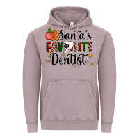 Vintage Zinc santa's favorite dentist Vintage Hoodie - AdoDesignShop