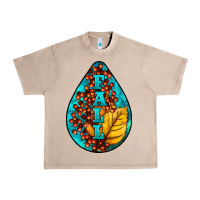 French Oak Fall Teardrop Urban Heavy Tee - LillyAllenDesigns