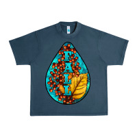Midnight Navy Fall Teardrop Urban Heavy Tee - LillyAllenDesigns
