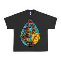 Pigment Black Fall Teardrop Urban Heavy Tee - LillyAllenDesigns