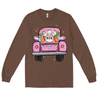 Chestnut easter bunny and truck Long Sleeve Tee - MaliasSmallBusiness