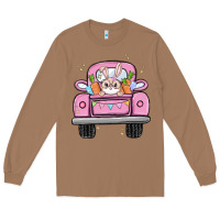 Toasted Coconut easter bunny and truck Long Sleeve Tee - MaliasSmallBusiness
