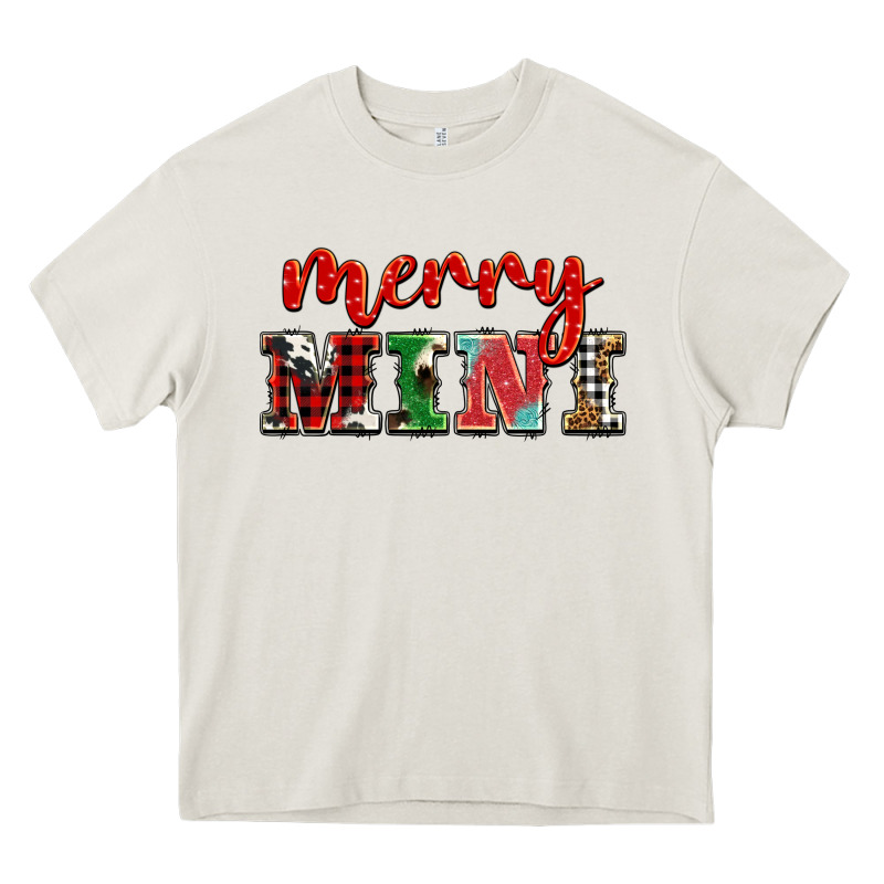 Christmas Merry Mini Heavy Core Tee by BarkalooDesign | Teevron