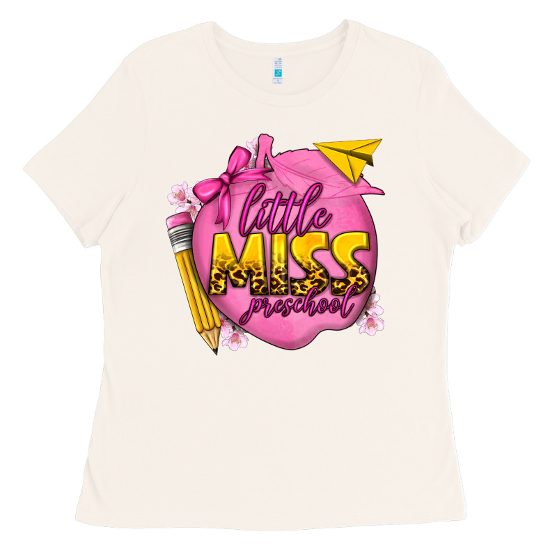 Little Miss Preschool Ladies Tee by texasbilliewilder | Teevron