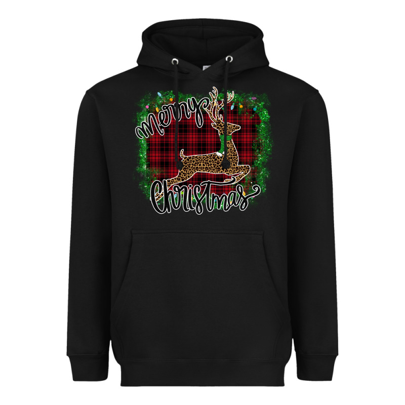Merry Christmas Deer Heavyweight Hoodie by Bettercallsaul | Teevron