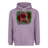 Lavender Merry Christmas Deer Heavyweight Hoodie - Bettercallsaul