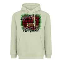 Matcha Merry Christmas Deer Heavyweight Hoodie - Bettercallsaul