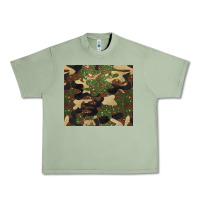 Oil Green camouflage glitter Urban Heavy Tee - BarkalooDesign