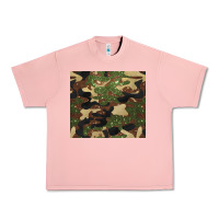 Salmon camouflage glitter Urban Heavy Tee - BarkalooDesign