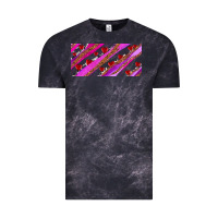 Cloud Black leopar and cowhide with heart candies Vintage Tee - AdoDesignShop