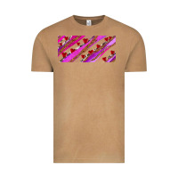 Vintage Camel leopar and cowhide with heart candies Vintage Tee - AdoDesignShop