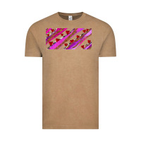 Vintage Coffee leopar and cowhide with heart candies Vintage Tee - AdoDesignShop