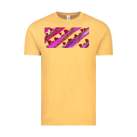Vintage Mustard leopar and cowhide with heart candies Vintage Tee - AdoDesignShop