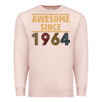 Pale Pink Awesome Since 1964 Premium Sweatshirt - Bettercallsaul