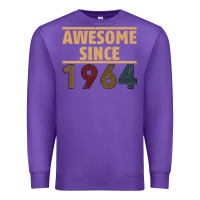 Purple Awesome Since 1964 Premium Sweatshirt - Bettercallsaul