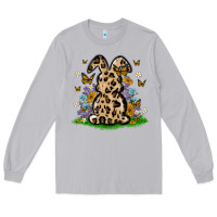 Moon Dust western floral bunny Long Sleeve Tee - MaliasSmallBusiness