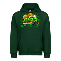 Forest Green St. Patrick's Day Baseball Urban Hoodie - HowdyJamesFarm