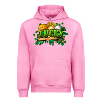 Fuchsia Pink St. Patrick's Day Baseball Urban Hoodie - HowdyJamesFarm