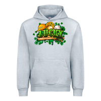 Heather Grey St. Patrick's Day Baseball Urban Hoodie - HowdyJamesFarm