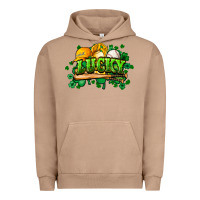 Pigment Burro St. Patrick's Day Baseball Urban Hoodie - HowdyJamesFarm
