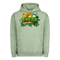 Pigment Oil Green St. Patrick's Day Baseball Urban Hoodie - HowdyJamesFarm