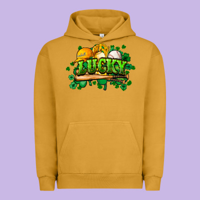 St. Patrick's Day Baseball Urban Hoodie Designed By Howdyjamesfarm