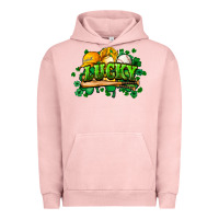 Pigment Salmon St. Patrick's Day Baseball Urban Hoodie - HowdyJamesFarm