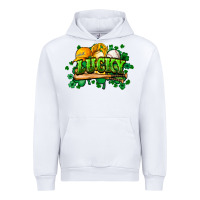 White St. Patrick's Day Baseball Urban Hoodie - HowdyJamesFarm