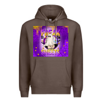 Coffee Freak In The Sheets Premium Hoodie - texasbilliewilder