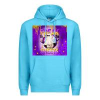 Ocean Blue Freak In The Sheets Premium Hoodie - texasbilliewilder