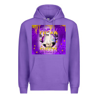 Purple Freak In The Sheets Premium Hoodie - texasbilliewilder