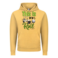 Vintage Mustard this is how i roll Vintage Hoodie - Artiststas