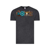 Vintage Black western love Vintage Tee - AdoDesignShop