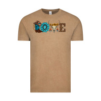 Vintage Coffee western love Vintage Tee - AdoDesignShop