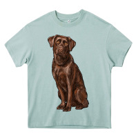 Arona labrador retriever Heavy Core Tee - RanaPortraitStore