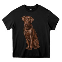 Labrador Retriever Heavy Core Tee | Teevron